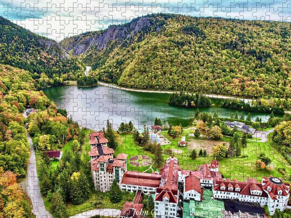  Jigsaw Puzzle featuring the photograph Balsams by John Gisis