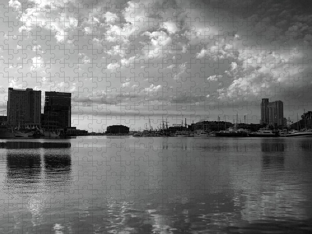 Baltimore Jigsaw Puzzle featuring the photograph Baltimore Harbor by Carolyn Stagger Cokley