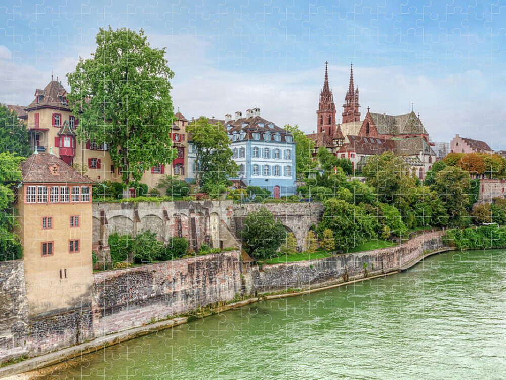 Basel Jigsaw Puzzle featuring the photograph Basel - Switzerland by Joana Kruse