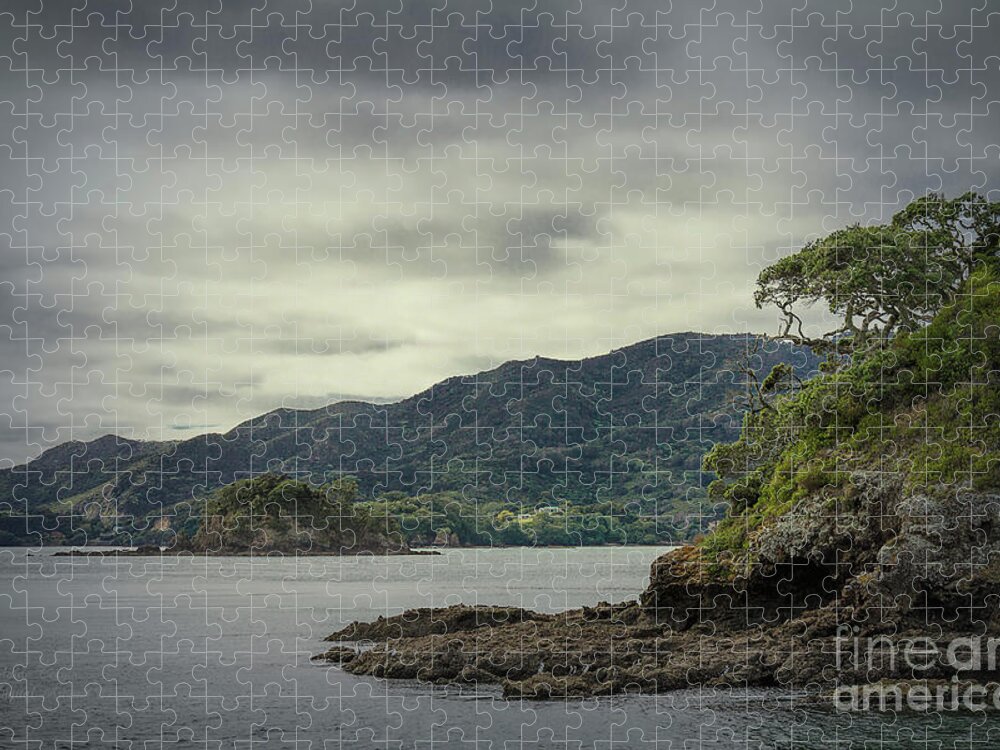 Island Jigsaw Puzzle featuring the photograph Bay of Islands, New Zealand 4 by Elaine Teague