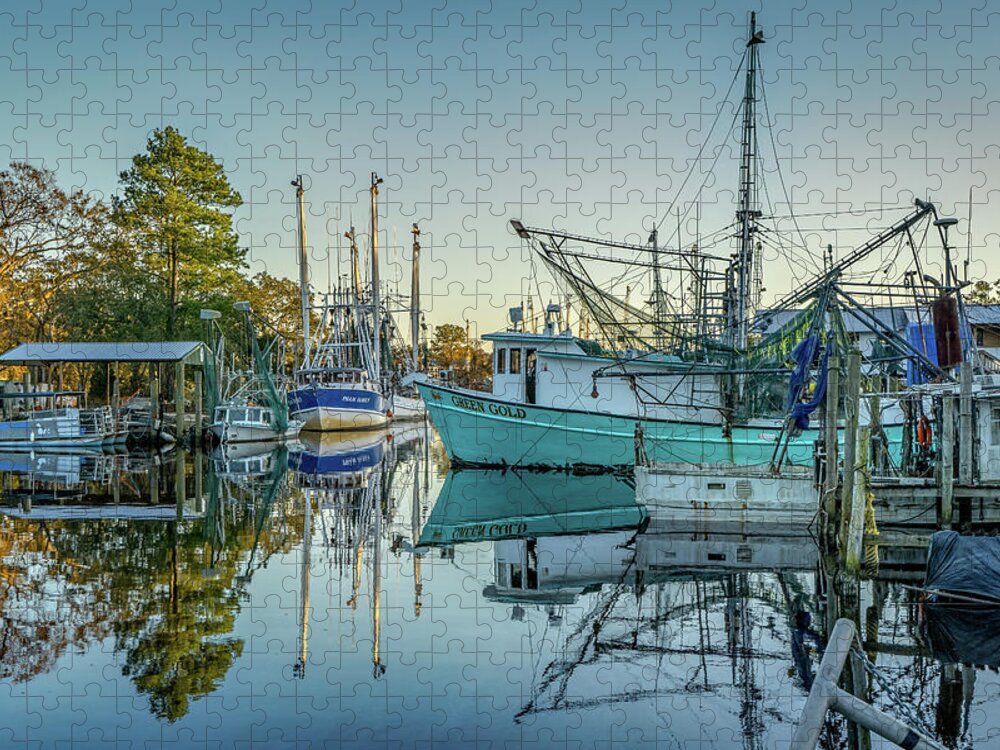 Bayou Jigsaw Puzzle featuring the photograph Bayou Afternoon, 12/29/20 by Brad Boland