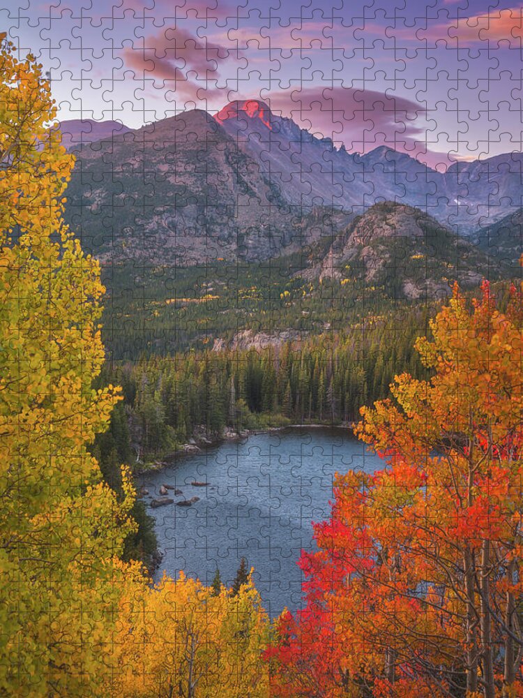 Bear Lake Jigsaw Puzzle featuring the photograph Bear Lake Beauty by Darren White