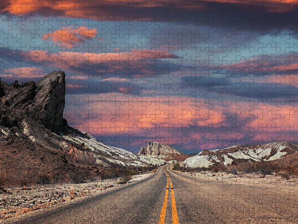 Big Bend National Park Jigsaw Puzzle featuring the photograph Big Bend National Park by Deon Grandon