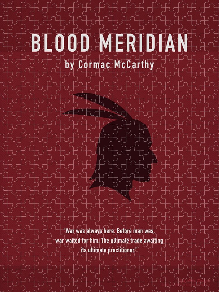 Blood Meridian by Cormac McCarthy Greatest Book Series 140 Jigsaw Puzzle by  Design Turnpike - Pixels