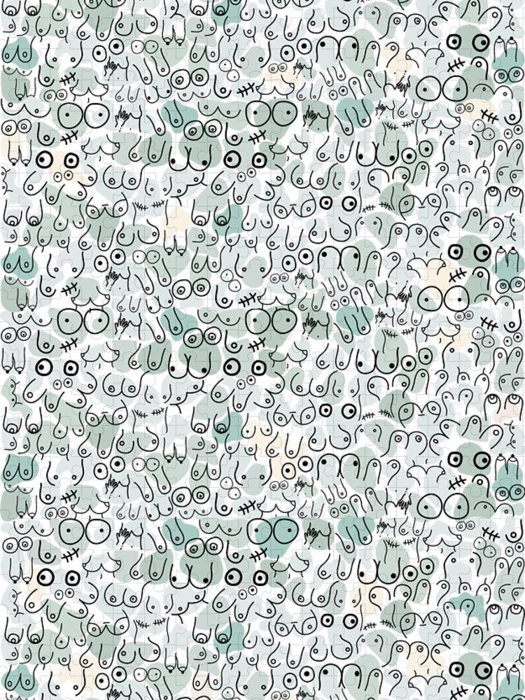 Boobs Jigsaw Puzzle by Ara Liliput - Pixels