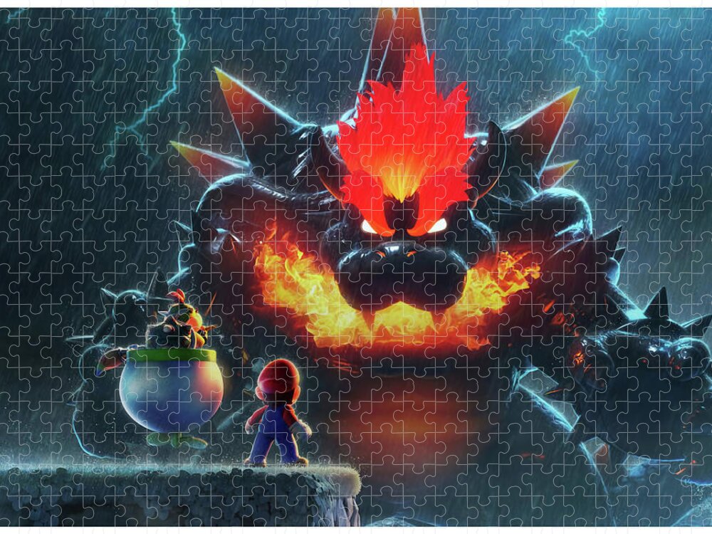 Bowser's Fury Super Mario 3d World - Poster Pretty Gift Awesome