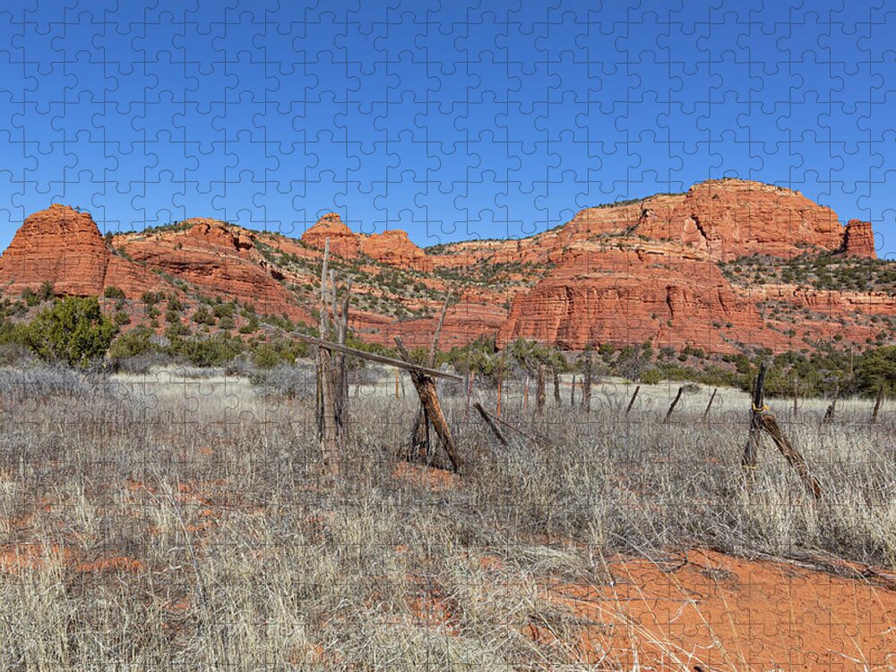Sedona Jigsaw Puzzle featuring the photograph Boynton Canyon #1 by Steve Templeton