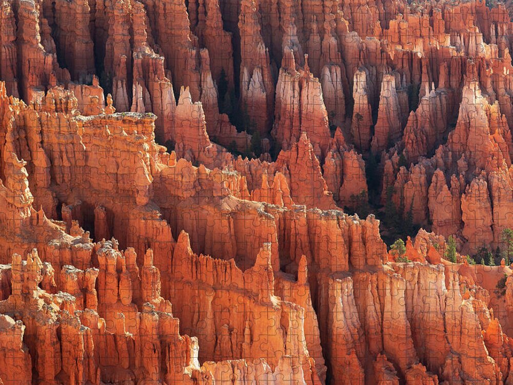 Utah Jigsaw Puzzle featuring the photograph Bryce Canyon Hoodoos by Aaron Spong