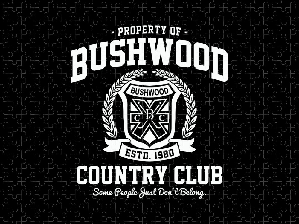 Caddyshack Jigsaw Puzzle featuring the digital art Bushwood Country Club by Michael C Bridgeman