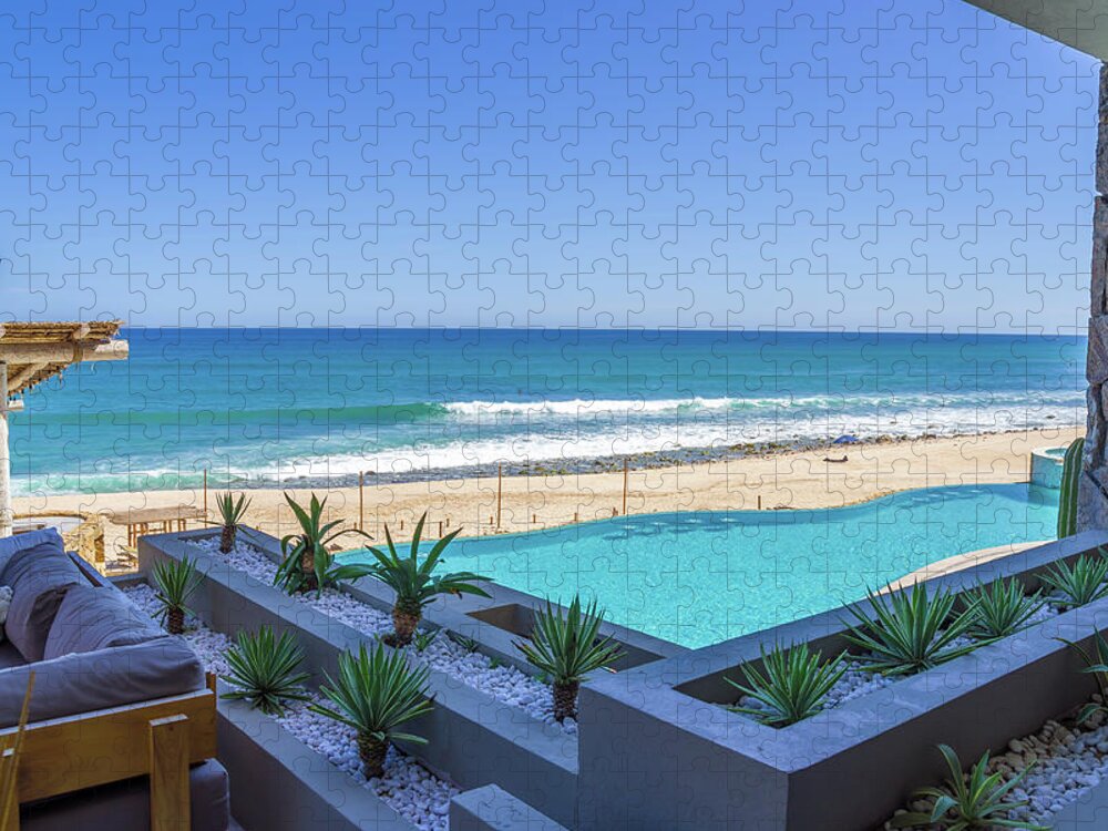 Amazing Jigsaw Puzzle featuring the photograph Cabo San Lucas Beachfront Condo by Scott McGuire