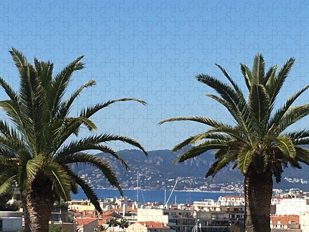 Cannes Jigsaw Puzzle featuring the photograph Cannes du Montfleury by Medge Jaspan