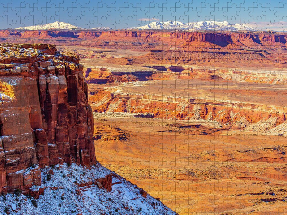 Landscape Jigsaw Puzzle featuring the photograph Canyonlands National Park by Marc Crumpler