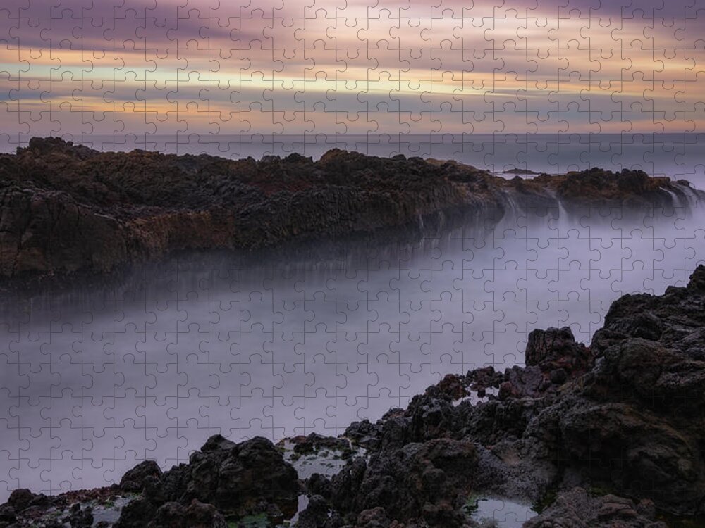 Oregon Jigsaw Puzzle featuring the photograph Cape Perpetua 2 min of relaxation by Darren White