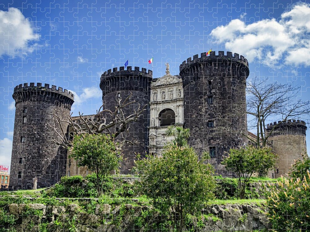 Italy Jigsaw Puzzle featuring the photograph Castel Nuovo by Bill Chizek