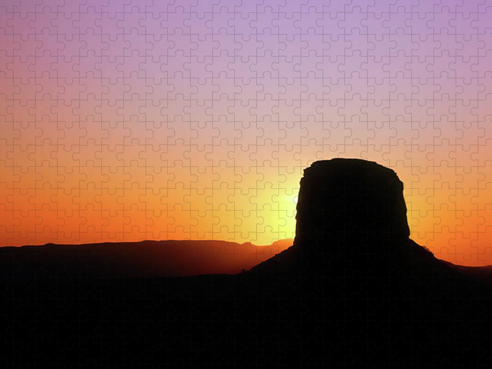 Monument Valley Jigsaw Puzzle featuring the photograph CDpx_00816 by Clark Dunbar