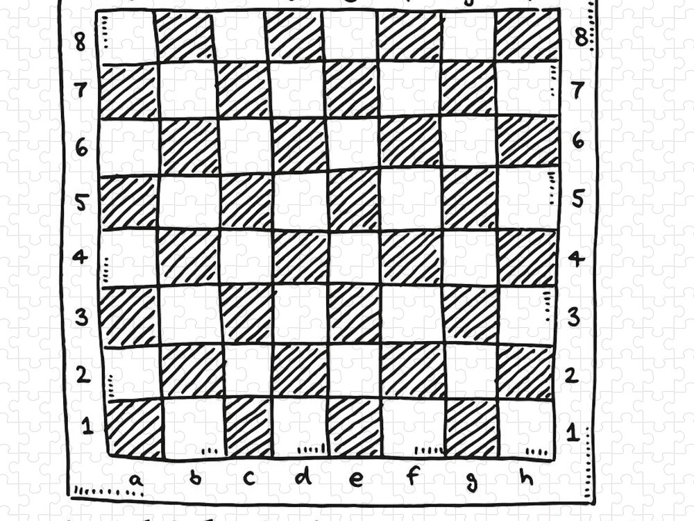 How to draw a chess board step by step / Chess board drawing 