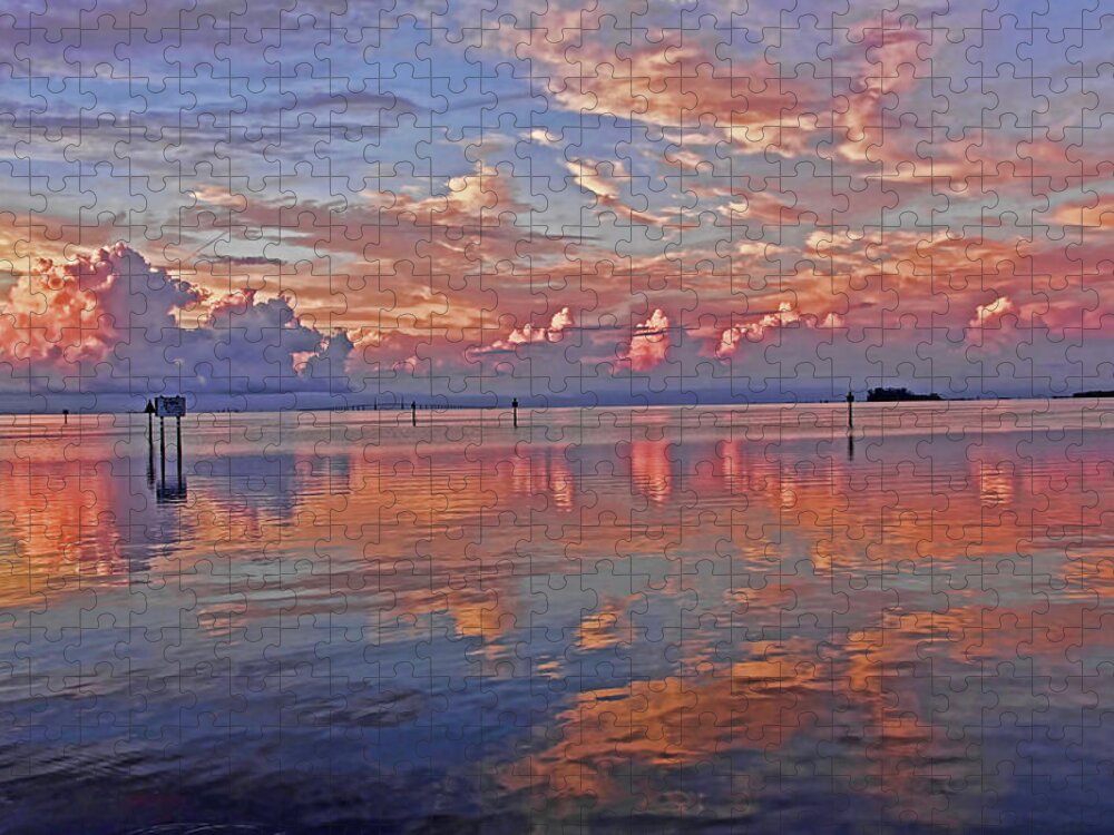 Cloudscape Jigsaw Puzzle featuring the photograph Clouds - Almost Heaven by HH Photography of Florida