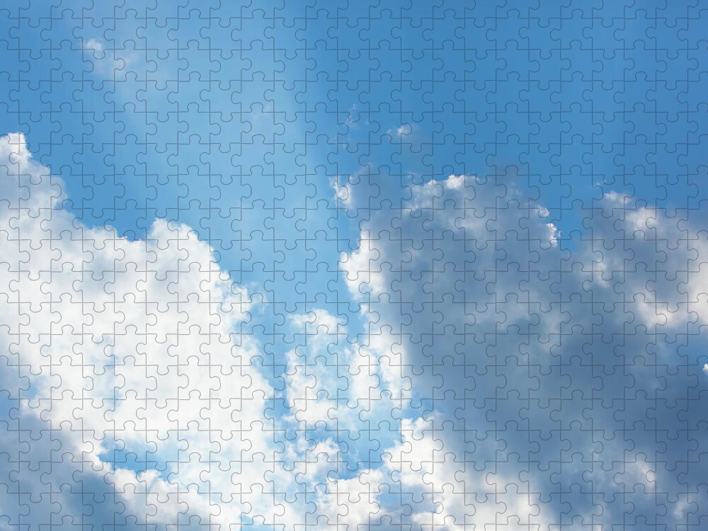 Clouds Jigsaw Puzzle featuring the photograph Heaven's Open Window_7233 by Rocco Leone
