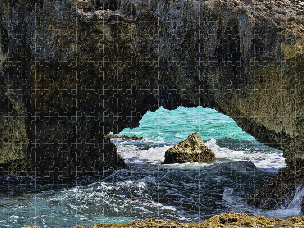 Cozumel Jigsaw Puzzle featuring the photograph Coastal Arch by Brad Barton