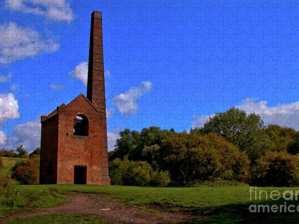 Outdoor Jigsaw Puzzle featuring the photograph Cobbs Engine House by Baggieoldboy