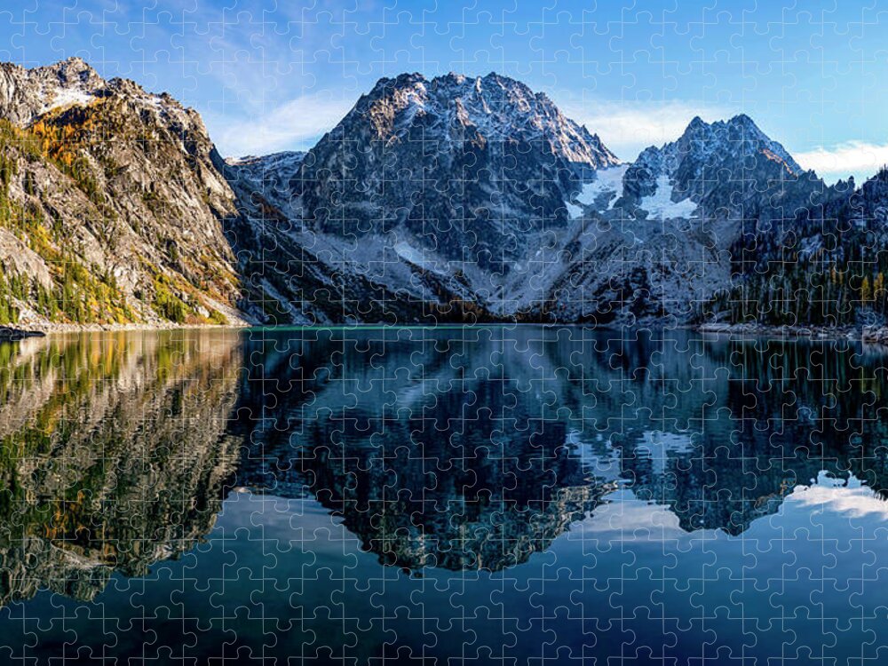 Backcountry Jigsaw Puzzle featuring the photograph Colchuck Lake 6 by Pelo Blanco Photo