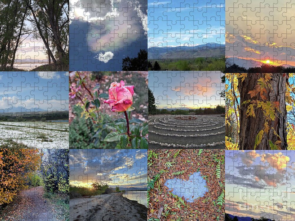 Arvada Jigsaw Puzzle featuring the digital art Mars Tour Colorado Collage by Mars Besso
