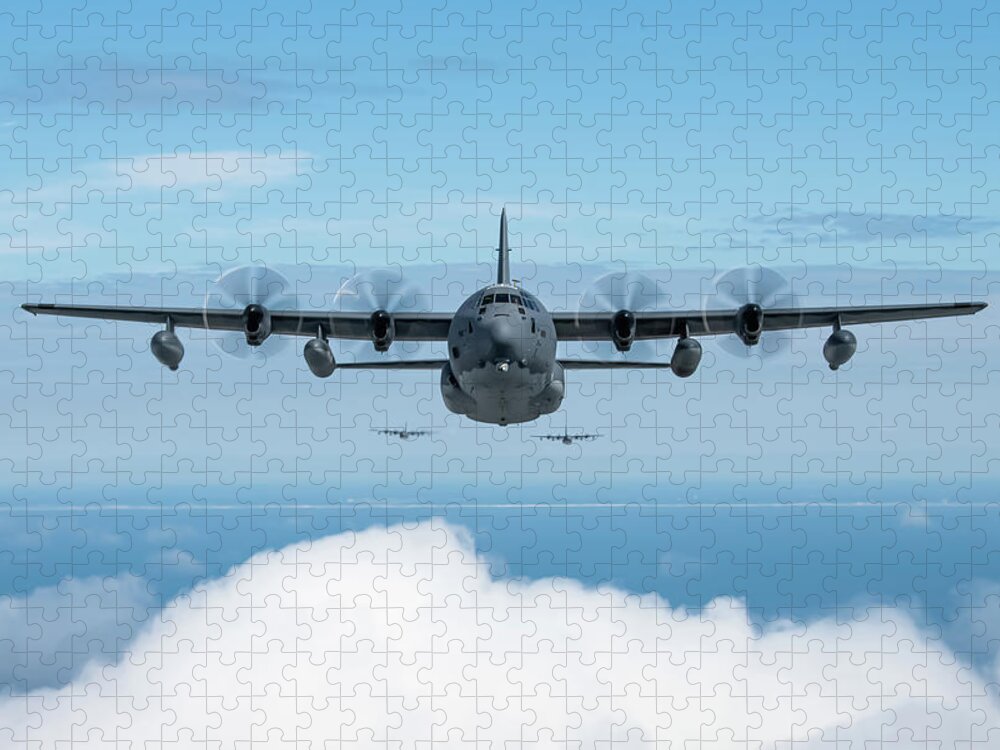 Military Jigsaw Puzzle featuring the photograph Commando formation by Senior Airman Natalie Fiorilli