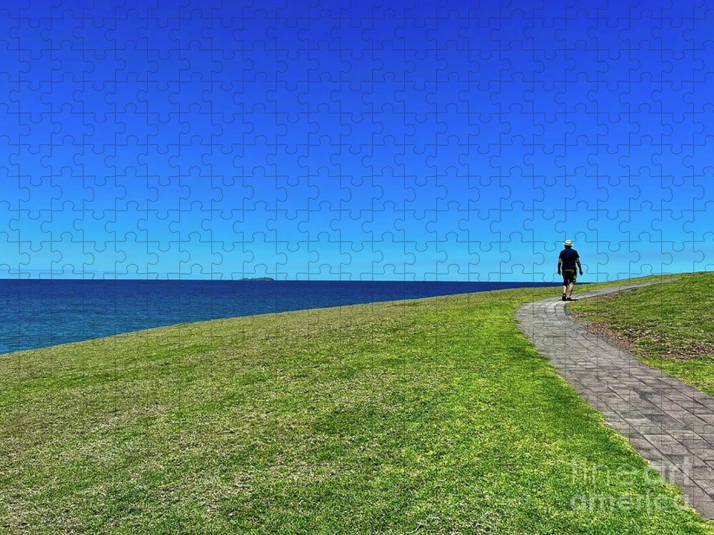 Minimalism Jigsaw Puzzle featuring the photograph Converging lines by Sheila Smart Fine Art Photography