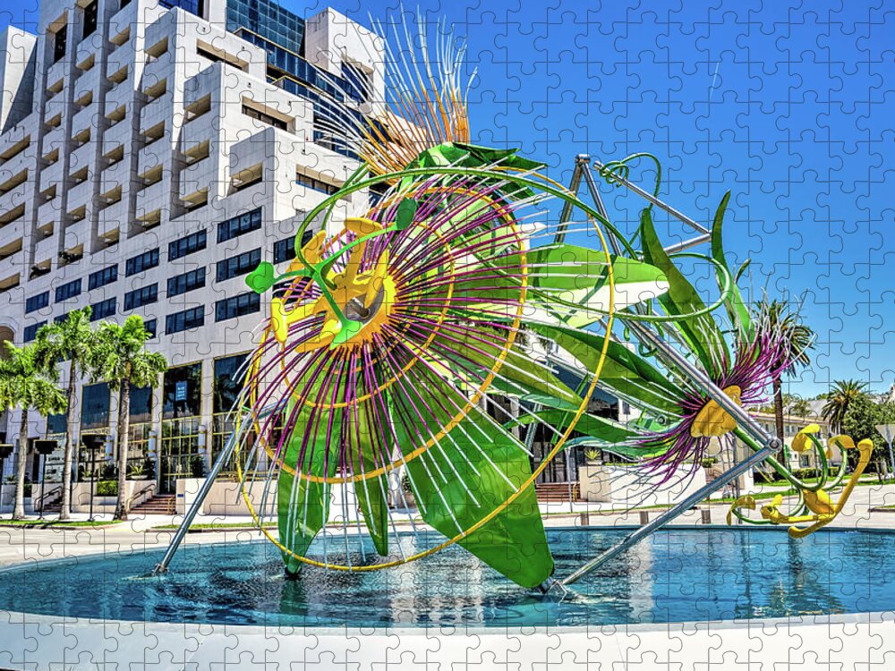 Miami Jigsaw Puzzle featuring the digital art Coral Gables The Bug by SnapHappy Photos