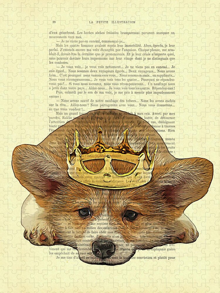 Detective Corgi Is Me Wooden Puzzle And I'm Man's Best - Temu