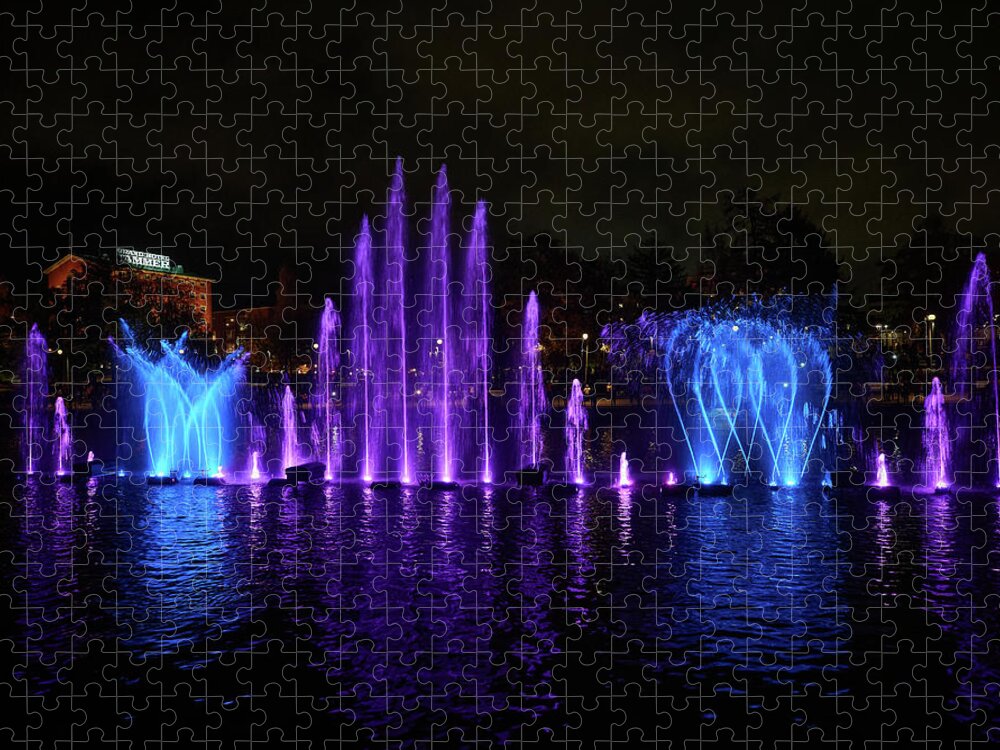 Finland Jigsaw Puzzle featuring the photograph Dancing Waters of Tammerkoski 2020 number 2 by Jouko Lehto