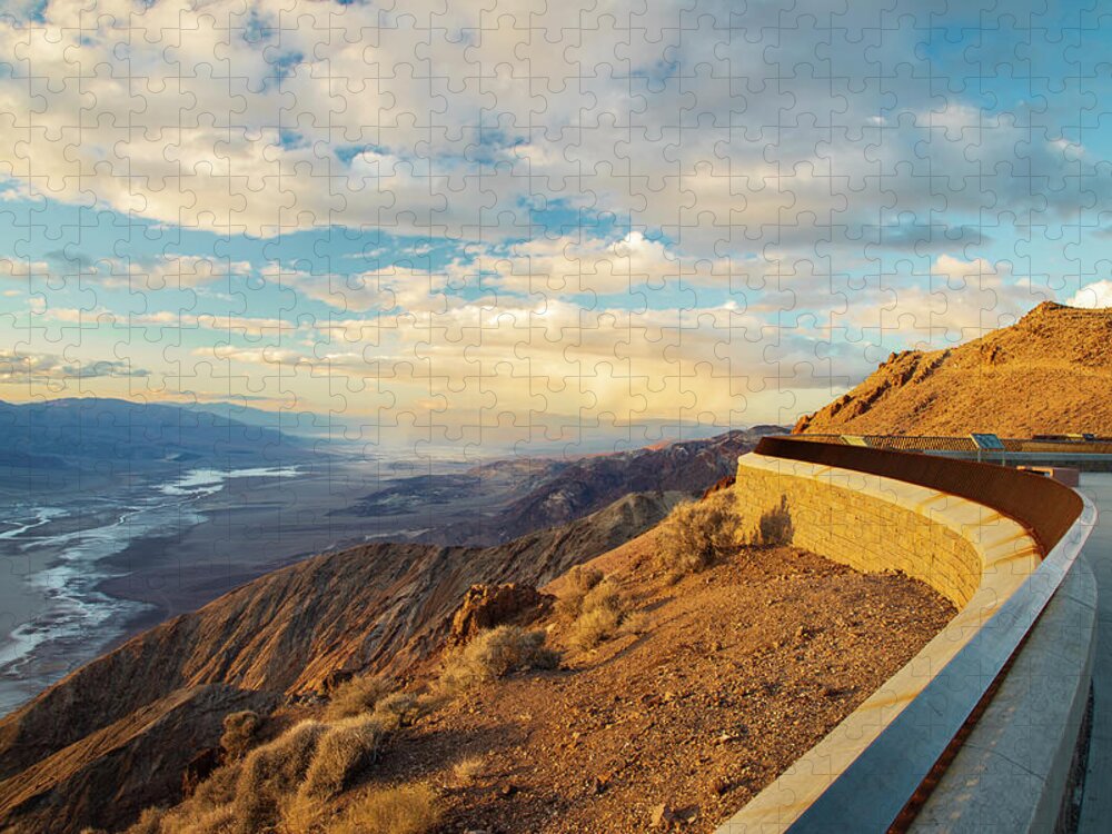 Nature Jigsaw Puzzle featuring the photograph Dante's Viewing Area by Mike Lee