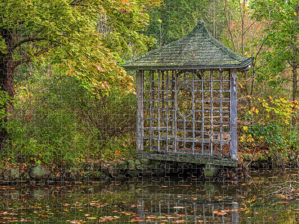 Gazebo Jigsaw Puzzle featuring the photograph Decomposed Recapitulaton by Angelo Marcialis