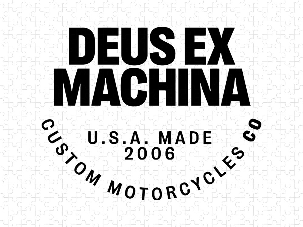 Deus Ex Machina Custom Jigsaw Puzzle