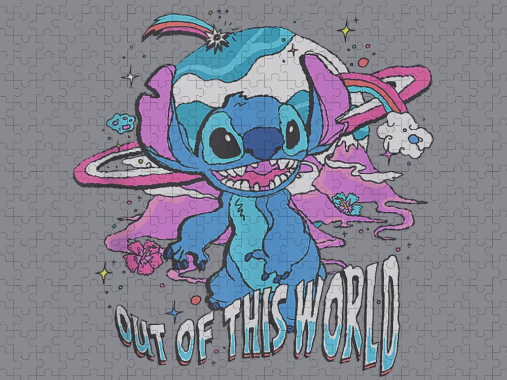 Disney Lilo and Stitch Out of This World Jigsaw Puzzle by Zohane Breag -  Pixels