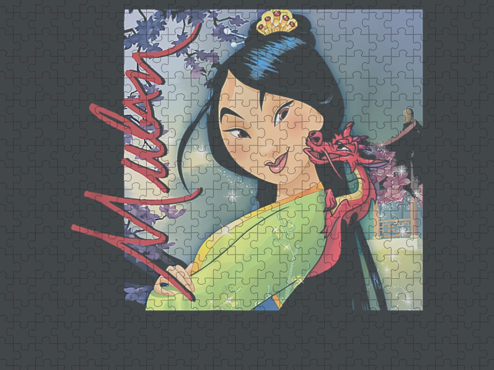 Disney Mulan Mulan Mushu Heroic Partners Jigsaw Puzzle