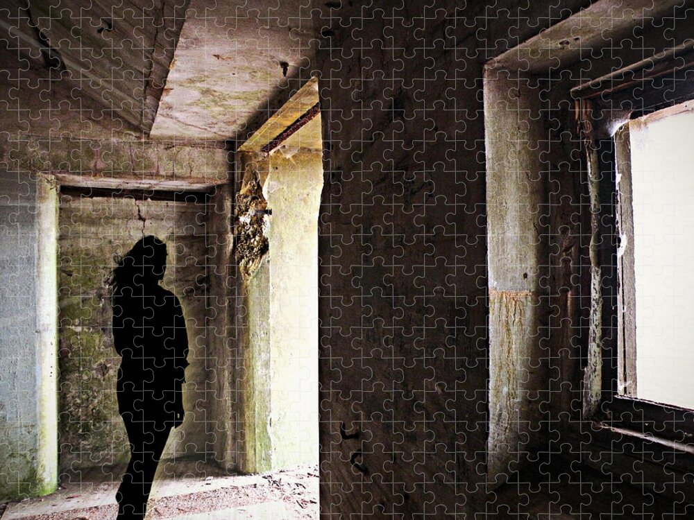 Wall Art Jigsaw Puzzle featuring the photograph Emerging from the Darkness by Micki Findlay