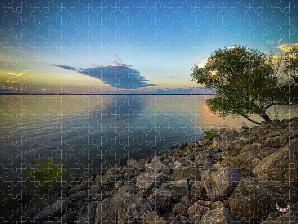 Summer Jigsaw Puzzle featuring the photograph End of a Summer Day by Pam Rendall
