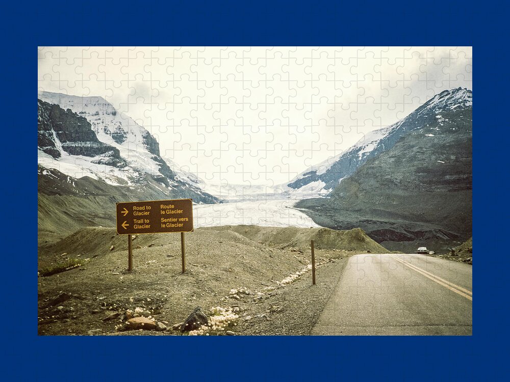 Alberta Jigsaw Puzzle featuring the photograph Entrance to the Columbia Ice Fields by Gordon James