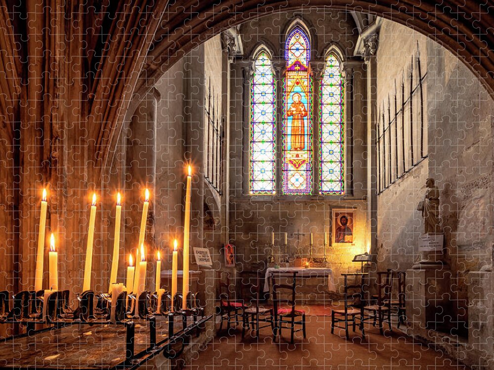 Abbey Church Jigsaw Puzzle featuring the photograph Faith by Olivier Parent