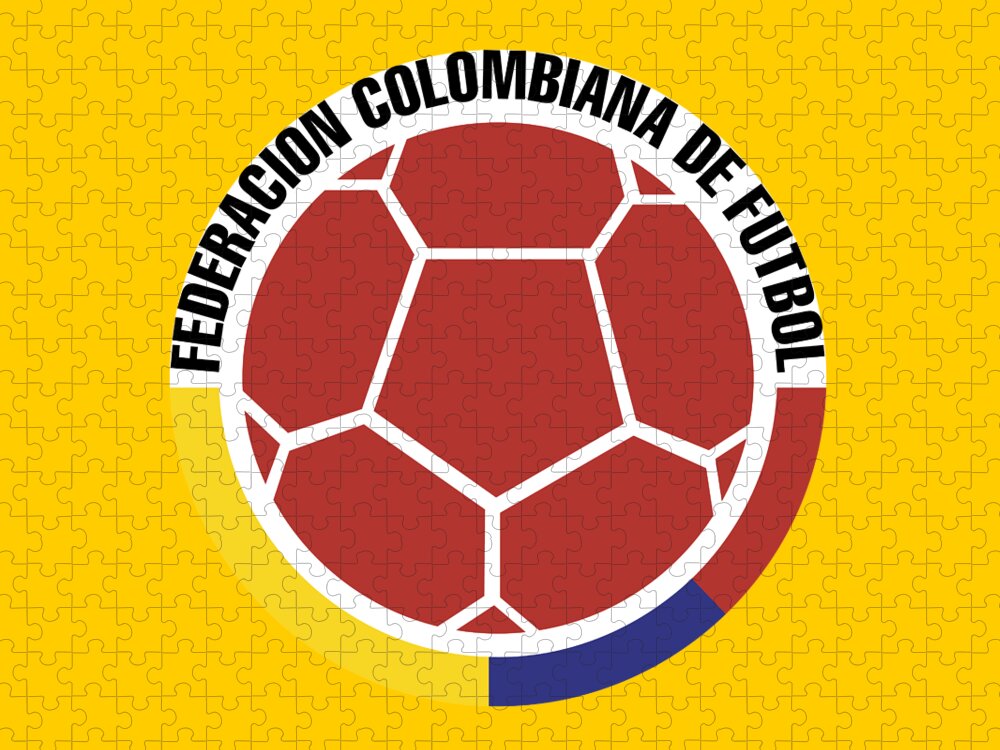 Federacion Colombiana de Futbol Jigsaw Puzzle by Rebecca Gooch - Pixels
