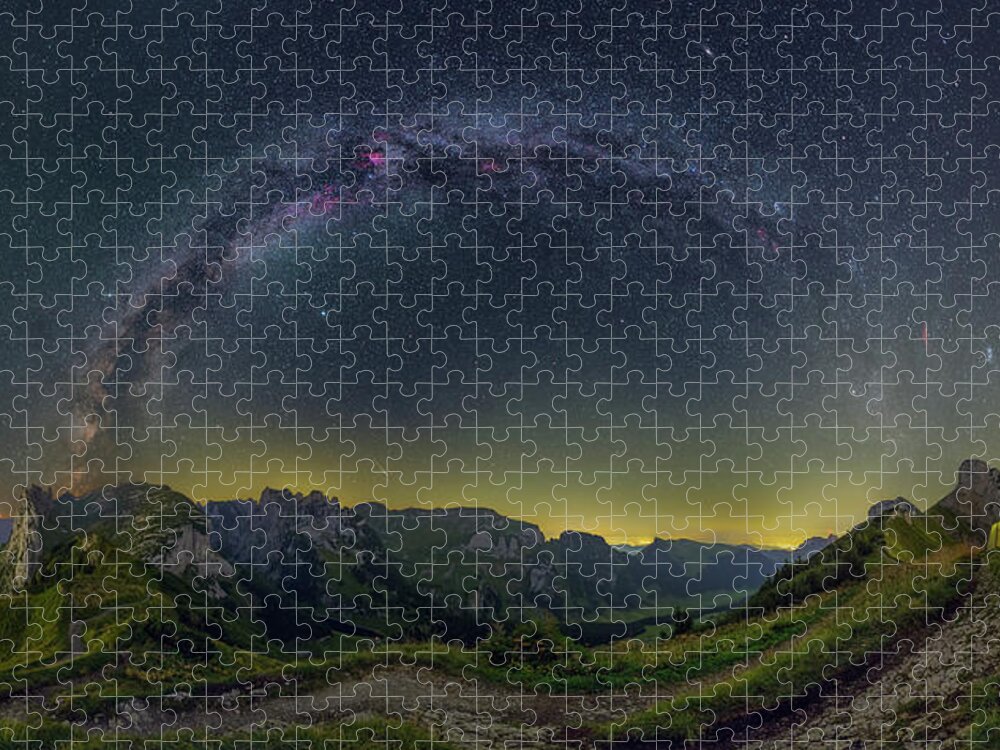 Mountains Jigsaw Puzzle featuring the photograph Feeling Home by Ralf Rohner