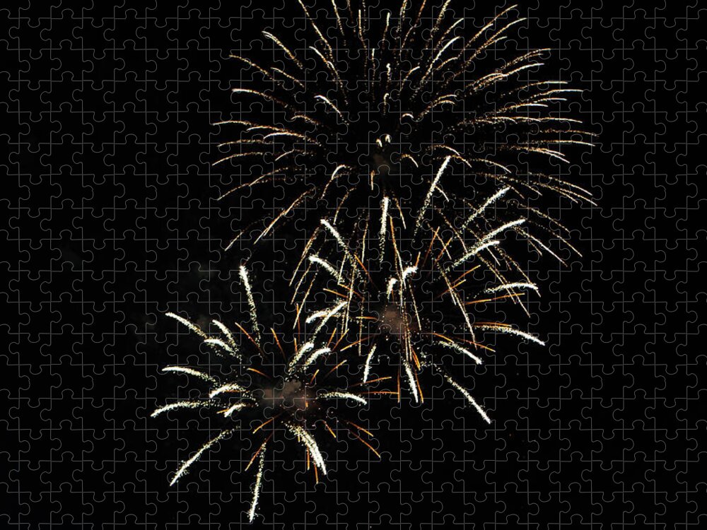 Fireworks Jigsaw Puzzle featuring the photograph Fireworks3_8690 by Rocco Leone