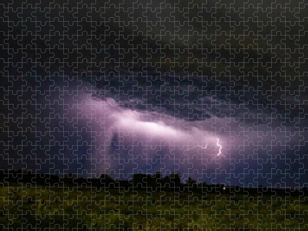 Nebraskasc Jigsaw Puzzle featuring the photograph Fizzle My Lightning Midizel 001 by Dale Kaminski