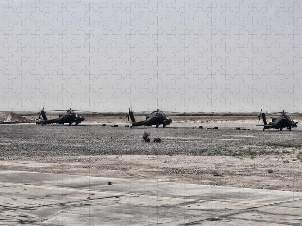  Jigsaw Puzzle featuring the photograph Flight line by Doug Wittrock