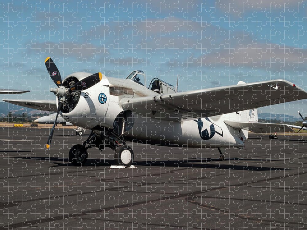 F4f Jigsaw Puzzle featuring the photograph FM-2 Wildcat by Rick Pisio