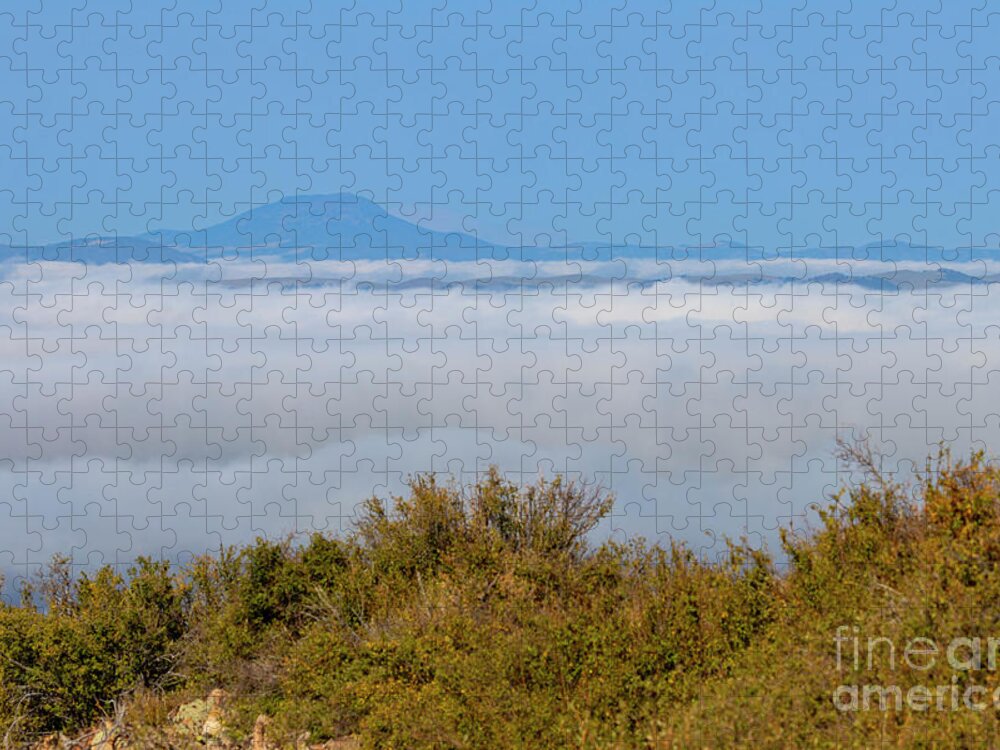 Fog Jigsaw Puzzle featuring the photograph Foggy Morning on Grouse Mountain by Steven Krull