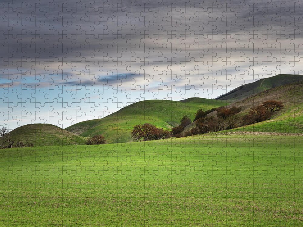 San Miguel Jigsaw Puzzle featuring the photograph Fresh Grass in San Miguel by Lars Mikkelsen