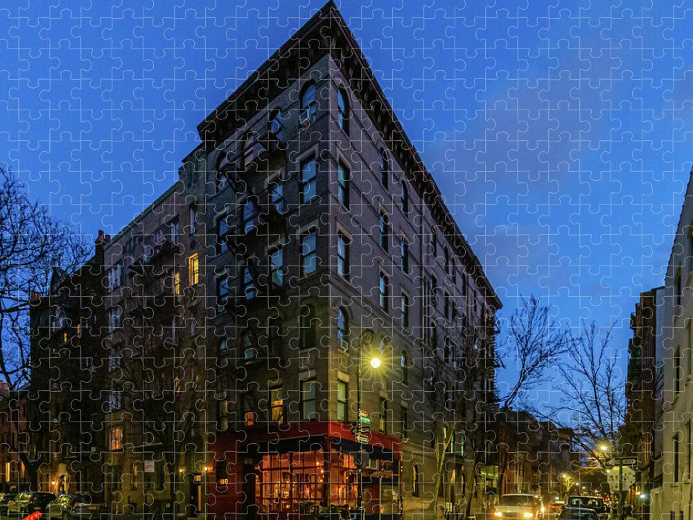 Friends Jigsaw Puzzle featuring the photograph Friends Apartment Manhattan by Brian MacLean