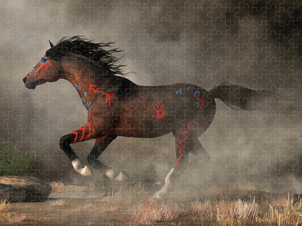 galloping warrior horse daniel eskridge